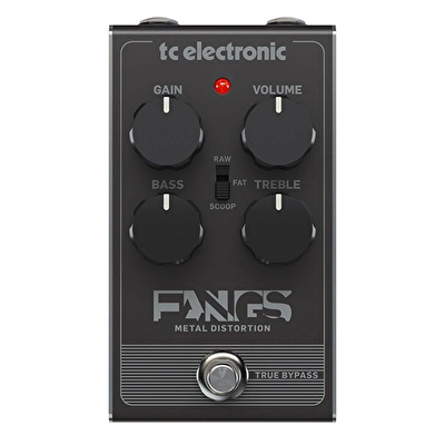 TC Electronic Fangs Metal Distortion Pedalı